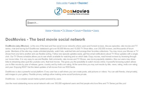 Mar 24, 2023 It is among sites like DosMovies to watch illegal movies online. . Dosmovies online